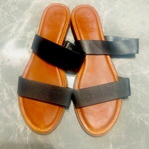 Women Jellypop Lizzy Slide Sandal SZ 11M Strappy Boho Cali Girl Comfy